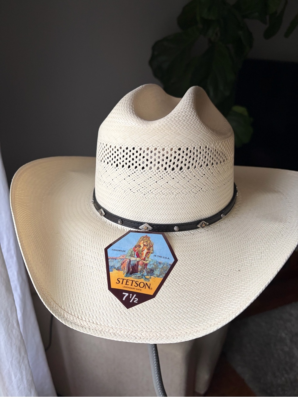 Stetson NWT LOBO 10X STRAW COWBOY HAT